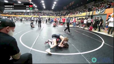 80 lbs Quarterfinal - Braxton Elwell, Tuttle Wrestling vs Lukas Lomeli, Shelton Wrestling Academy