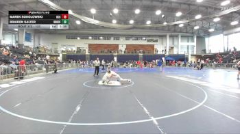 133 lbs Quarterfinal - Marek Sokolowski, Onondaga Community College vs Braiden Salter, Brockport
