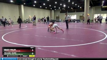 95+100 1st Place Match - Brady Walsh, Stronghold Wrestling Club vs Michael Klein, Brother Melchior Wrestling Clu