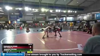 106 lbs Cons. Semis (16 Team) - Sebron Colson, TN Misfits vs Damarcus Powe, Well Trained