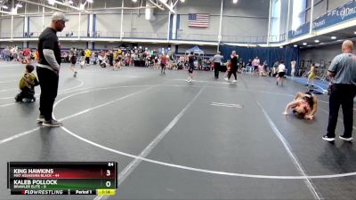 84 lbs Round 3 (6 Team) - King Hawkins, Mat Assassins Black vs Kaleb Pollock, Brawler Elite