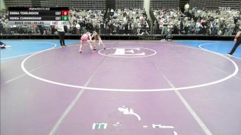 95 lbs Consi Of 4 - Emma Tomlinson, Centurion vs Keira Cunningham, Gentile Trained