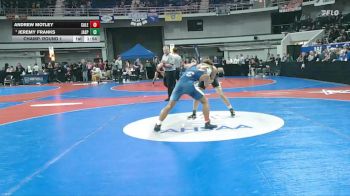 6A 157 lbs Champ. Round 1 - Jeremy Franks, Jasper vs Andrew Motley, Calera