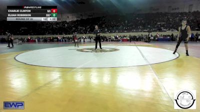 84 lbs Round Of 32 - Charlie Clinton, N/a vs Elijah Robinson, Sulphur