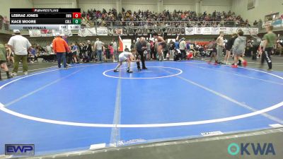 73 lbs Semifinal - LEBRAE JONES, HURRICANE WRESTLING ACADEMY vs Kace Moore, Collinsville Cardinal Youth Wrestling