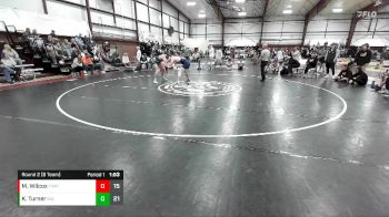 190 lbs Round 2 (8 Team) - Kaden Turner, Millard vs Micah Wilcox, Timpanogos