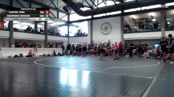 117-121 lbs Cons. Round 2 - Carter York, Ozark Wrestling Club vs Shepherd Nowark, El Paso Gridley Youth Wrestlng