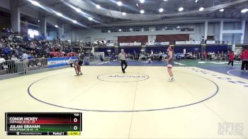 190 lbs Round 1 (3 Team) - Julani Graham, Middletown Sr HS vs Conor Hickey, Carthage Sr HS