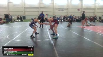 138 lbs Round 9 (10 Team) - Ryan Mann, Tar River WC vs Seth Merryman, 84 Athletes