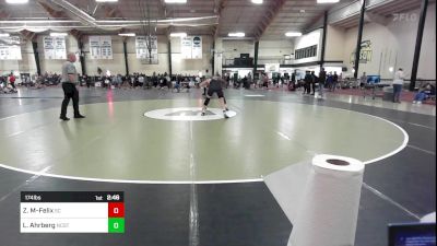 174 lbs Consi Of 16 #2 - Zahir McLean-Felix, Spartan Combat RTC vs Luke Ahrberg, NC State