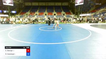 106 lbs Rnd Of 32 - Colin George, Colorado vs Rocco Cassioppi, Illinois