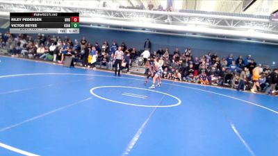 106 lbs Round 3 - Riley Pedersen, Grand Island vs Victor Reyes, Kearney