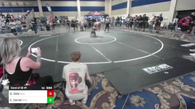 150 lbs Consi Of 32 #1 - Damian Dale, Grindhouse WC vs Ezra Daniel, Menifee WC