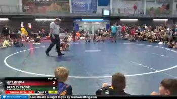 55 lbs Round 5 (8 Team) - Jett Deville, NOLA Gold vs Bradley Crowe, Alabama Elite - Black&nbsp;