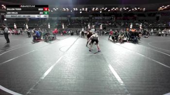 90 lbs Consolation - Dillon Todd, Mount Olive vs Lee Delia, Jersey 74