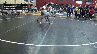 157 lbs Cons. Round 7 - Carson Freeman, Montevallo vs Victor Jacinto, Life University