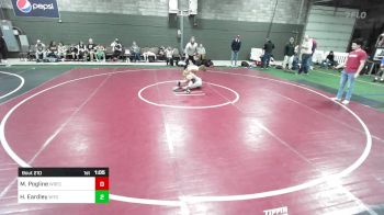 116 lbs Quarterfinal - Max Pogline, Wrecking Crew vs Hayden Eardley, Wyoming Unattached