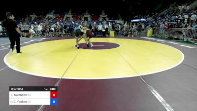 190 lbs Rnd Of 64 - Ethan Swenson, MN vs Gage Yackee, OH