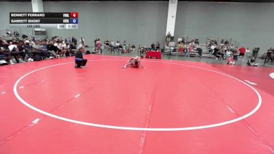 120 lbs Bennett Ferraro, Pennsylvania Blue vs Garrett Short, Oklahoma Blue