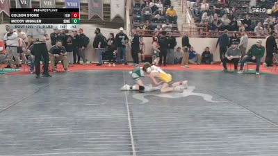 75_B lbs Round Of 32 - Colson Stone, Elderton vs Mccoy Mishler, Somerset