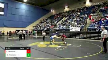 3 lbs Quarterfinal - Cole Townsend, New Kent vs Caleb Davidson, Liberty Christian Academy