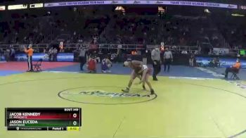 I-102 lbs Cons. Round 2 - Jason Euceda, Brentwood vs Jacob Kennedy, St. Anthony`s