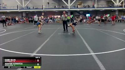 68 lbs Round 2 (8 Team) - Hunter Kowatch, Roughhouse vs Gabe Silva, Doughboys