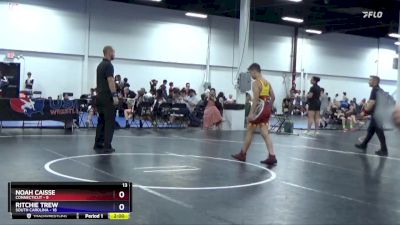 110 lbs Placement Matches (8 Team) - Noah Caisse, Connecticut vs Ritchie Trew, South Carolina