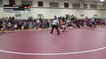 143-150 lbs 1st Place Match - McKenzie Hayward, Independence Girls vs Shae Oliver, Grinnell Girls