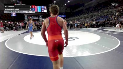 120 lbs Cons. Sub-rd Of 64 - Eli Carter, AL vs Alexander Kane, PA