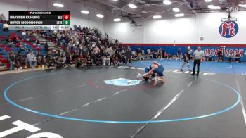 174 lbs Finals (2 Team) - Brayden Kuhling, Mount St. Joseph vs Bryce McDonough, Luther