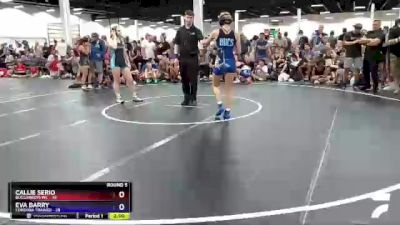 130 lbs Round 5 (6 Team) - Callie Serio, Buccaneers WC vs Eva Barry, Cordoba Trained