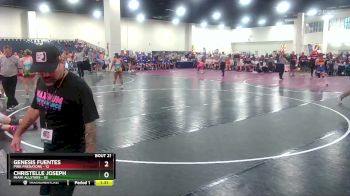 130 lbs Semis & Wb (16 Team) - Christelle Joseph, MIAMI ALLSTARS vs Genesis Fuentes, Pink Predators