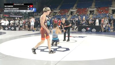126 lbs Cons. Rd Of 128 - Eli Carter, Alabama vs Dayton Albrecht, Colorado