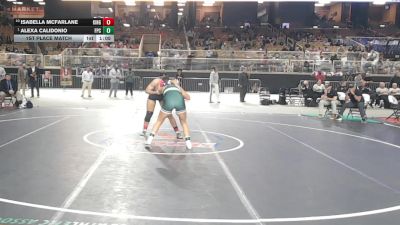 170 lbs 1st Place Match - Alexa Calidonio, Flagler Palm Coast vs Isabella Mcfarlane, King