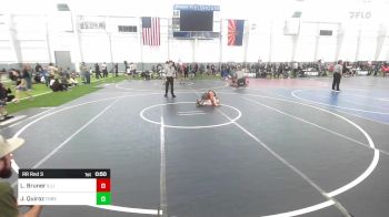 74 lbs Rr Rnd 3 - Luke Bruner, Illinois Valley Youth Wrestling vs Julian Quiroz, Threshold WC