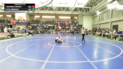 157 lbs Round Of 16 - Antonios Aspras, Foran vs Kyle Amirault, Glastonbury