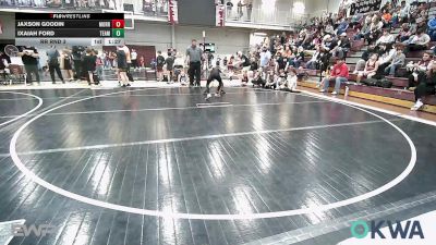 73 lbs Rr Rnd 3 - Jaxson Goodin, Morrison Takedown Club vs Ixaiah Ford, Team Guthrie Wrestling