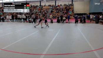 133 lbs Champ. Round 2 - Trayton Weiss, Augustana vs Chase Hanson, Southwest State