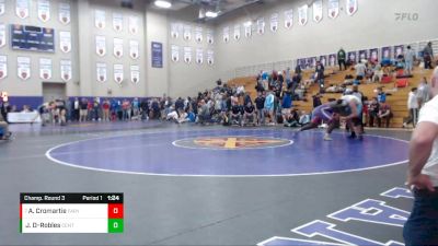 285 lbs Champ. Round 3 - Abraham Cromartie, Father Ryan vs Juan `Pablo` Diaz-Robles, Centennial