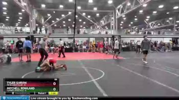 98 lbs Round 7 (8 Team) - Tyler Garvin, PA Alliance Blue vs Mitchell Rowland, Combat Athletics