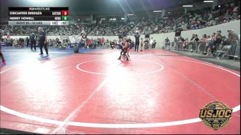 43 lbs Rr Rnd 4 - CirCarter Bridges, Eastside Pride Wrestling Club vs Henry Howell, Henryetta Knights Wrestling Club