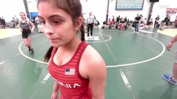 47 kg Rr Rnd 3 - Olivia Mancha, Virginia Red vs Mackenzie Gipson-Mcdonald, MGW Jaw Breakers