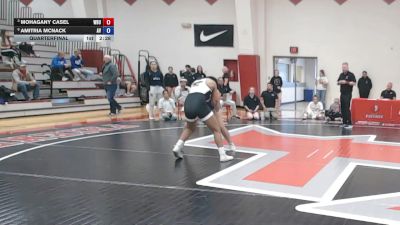 160 lbs Quarterfinal - Mohagany Casel, Wayland Baptist University vs Amitria McNack, Avila