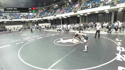 144 lbs Champ. Round 3 - Samuel Dial, Olney vs Antonio Reyes II, Chicago (St. Patrick)