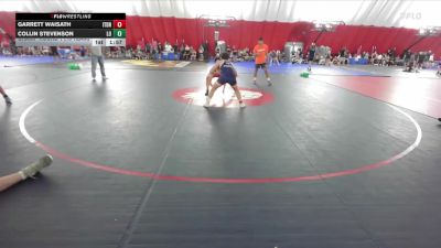 144 lbs Champ Round 1 (16 Team) - Garrett Waisath, Illinois Top Dawgs Navy vs Collin Stevenson, Lodi