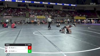 125 lbs Quarterfinal - Damion Ryan, Bellarmine vs Dominic Ciolli, Ohio State WC