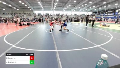 152 lbs Round Of 32 - Kai Lewis, VA vs Johnny Bonura, NY