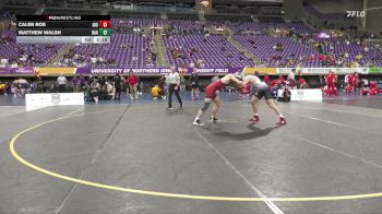 184 lbs Round 1 (6 Team) - Matthew Walsh, Harvard vs Caleb Roe, Northern Illinois