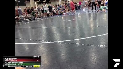 95 lbs Quarters & Wb (16 Team) - Ryder Hart, Gulf Coast WC vs Mason Toungette, Williamson County WC